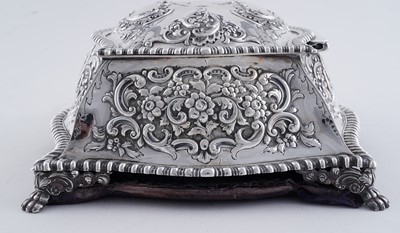 Lot 117 - Freedom of the Borough of Tynemouth casket presented to John Foster Spence