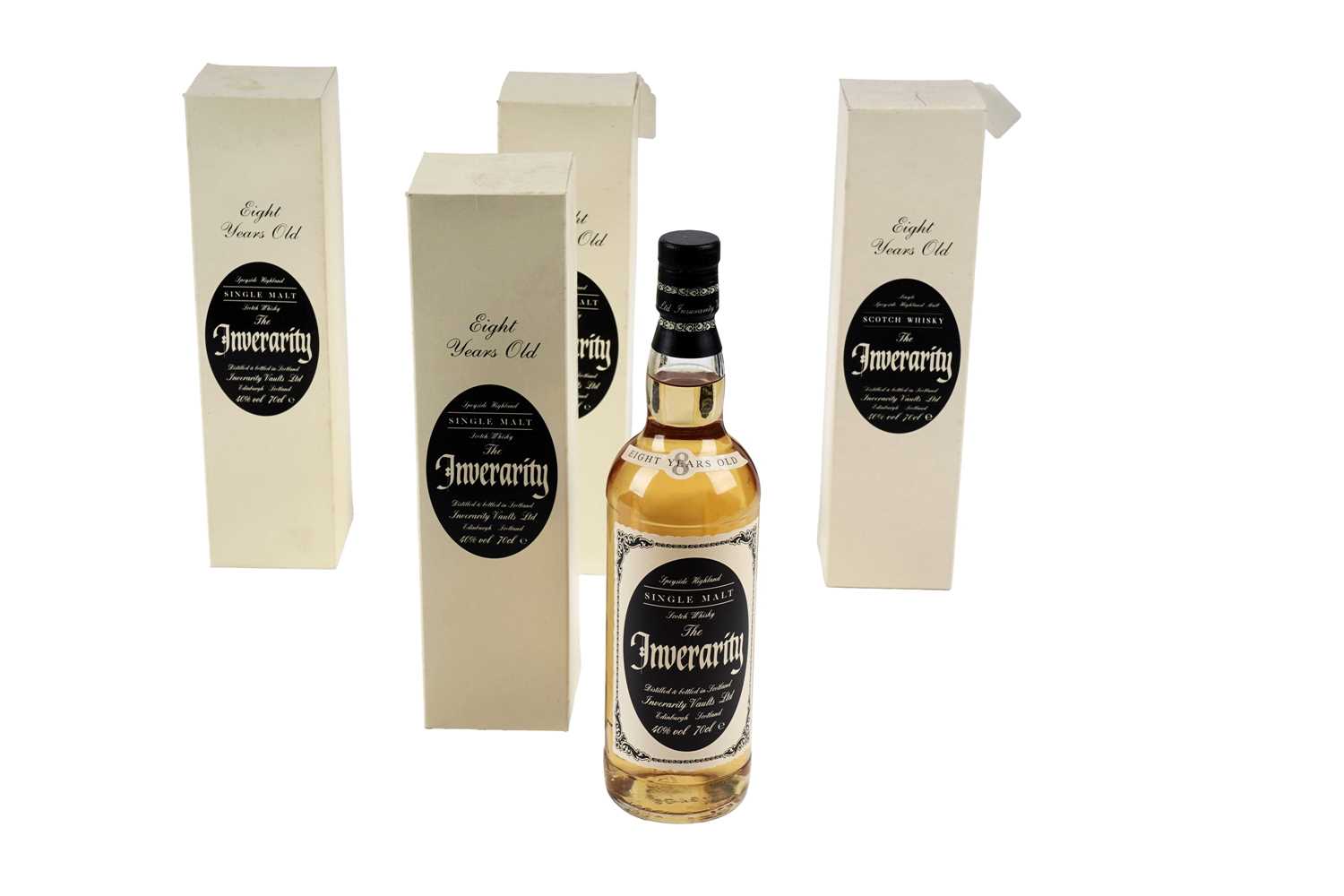 Lot 16 - Four bottles of The Inverarity Single Malt Speyside Whisky
