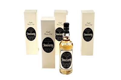 Lot 17 - Four bottles of The Inverarity Single Malt Speyside Whisky