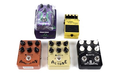 Lot 298 - Five guitar effects pedals