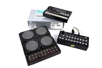 Lot 303 - A Korg Voice Beats; and other items