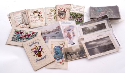 Lot 96 - A collection of early/mid-20th Century mainly North East related post cards