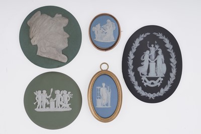 Lot 880 - Five Wedgwood plaques