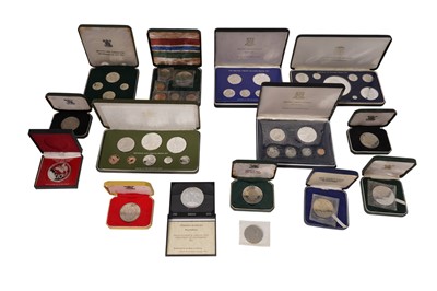Lot 54 - A collection of foreign coin sets