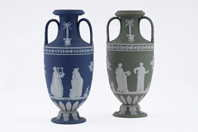 Lot 883 - Two similar Wedgwood vases