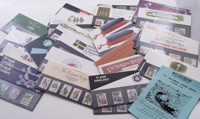 Lot 82 - A collection of Royal Mail Presentation Packs, mint stamps and stamp books