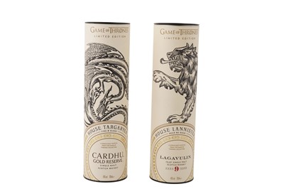 Lot 27 - Two bottles of limited edition Game of Thrones whiskies