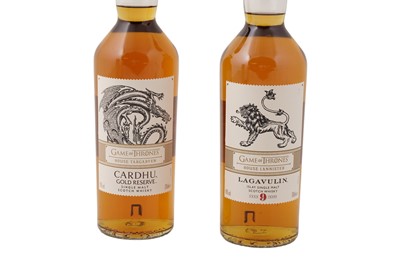 Lot 27 - Two bottles of limited edition Game of Thrones whiskies