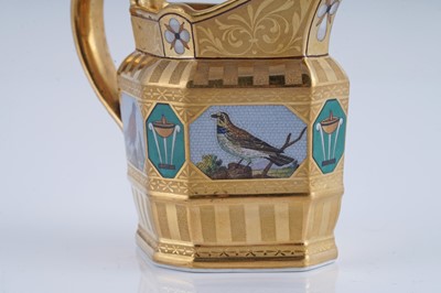 Lot 921 - A fine and rare Berlin 'en mosaique' tea and coffee service