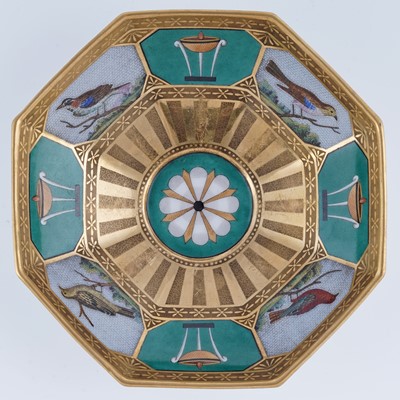 Lot 921 - A fine and rare Berlin 'en mosaique' tea and coffee service