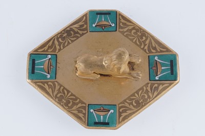 Lot 921 - A fine and rare Berlin 'en mosaique' tea and coffee service