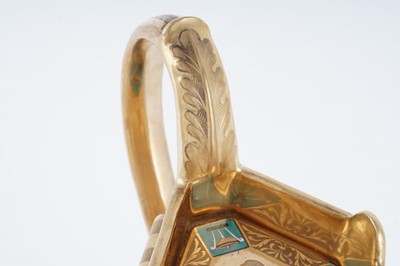 Lot 921 - A fine and rare Berlin 'en mosaique' tea and coffee service