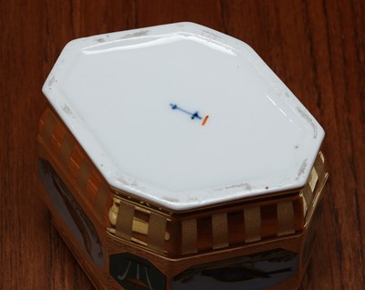 Lot 921 - A fine and rare Berlin 'en mosaique' tea and coffee service