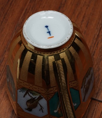 Lot 921 - A fine and rare Berlin 'en mosaique' tea and coffee service