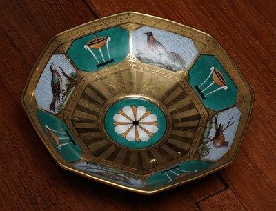 Lot 921 - A fine and rare Berlin 'en mosaique' tea and coffee service