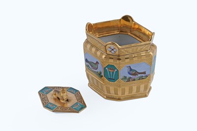 Lot 921 - A fine and rare Berlin 'en mosaique' tea and coffee service