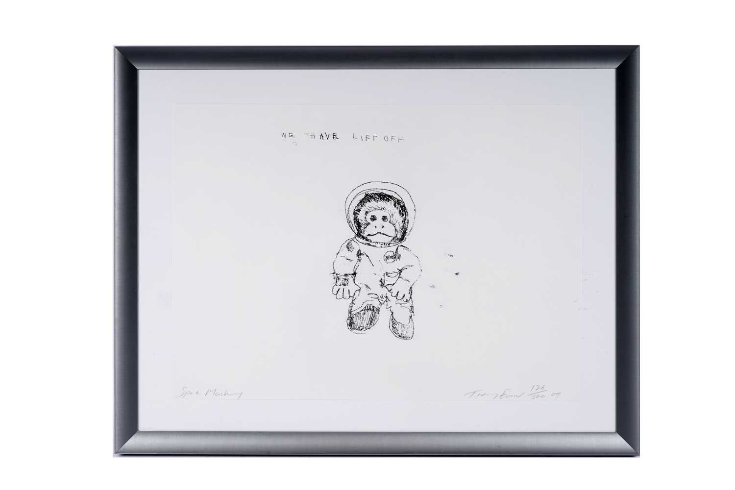 Lot 752 - Tracey Emin - Space Monkey | polymer gravure print