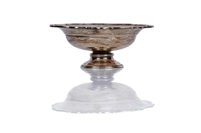 Lot 420 - An early 20th Century silver fruit bowl on stand