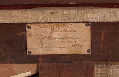 Lot 53 - George Sherwood Hunter after Jules Breton - The Blessing of the Wheat | oil