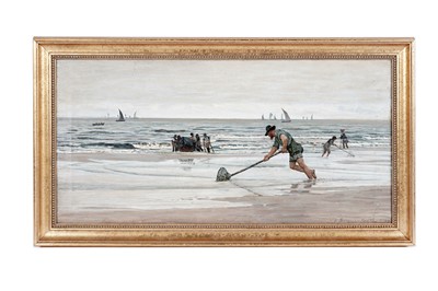 Lot 10 - George Sherwood Hunter - “A Shrimper” | oil