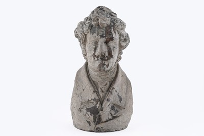 Lot 1022 - A 19th Century ship's figurehead of Mungo Park