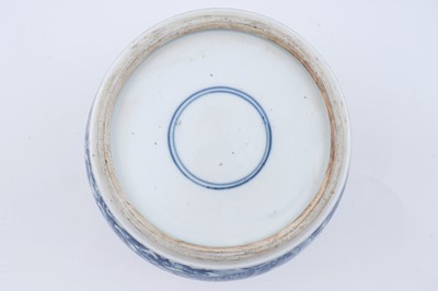 Lot 822 - A Chinese blue and white baluster jar, Qing