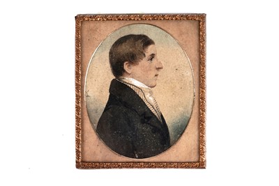 Lot 811 - Late 18th Century British School - Portrait of the English poet Thomas Chatterton | watercolour