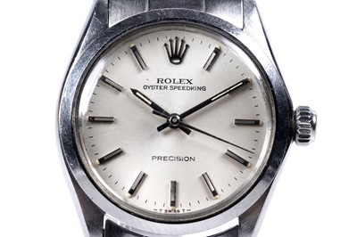 Lot 751 - Rolex Oyster Superking Precision: a stainless steel cased manual wind wristwatch