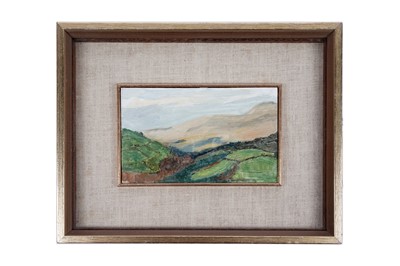 Lot 504 - Alexander Dunluce - Welsh Hills | oil