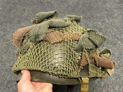 Lot 25 - US Airborne M1942 uniform with various fittings and accoutrements