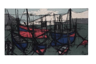 Lot 97 - After M. Paris - Boats | printed canvas