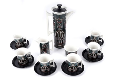 Lot 252 - Susan Williams-Ellis for Portmeirion: a ‘Magic City’ coffee service