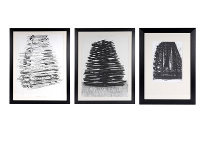 Lot 577 - Donald James White - Three works | mixed media