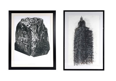 Lot 578 - Donald James White - Two studies | mixed media