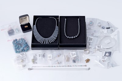 Lot 173 - A collection of contemporary gemstone jewellery