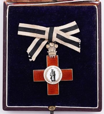 Lot 16 - A cross of the Order of the League of Mercy