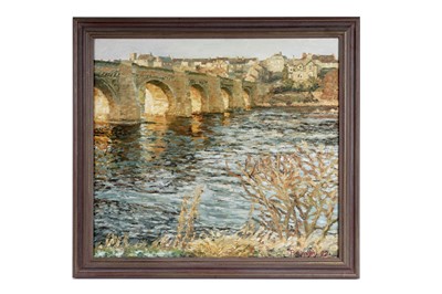 Lot 500 - Peter Langley - Corbridge from the South | oil