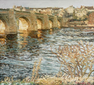 Lot 500 - Peter Langley - Corbridge from the South | oil