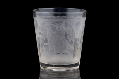 Lot 942 - Three Continental glass beakers