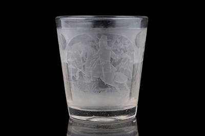 Lot 942 - Three Continental glass beakers