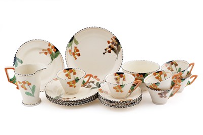 Lot 253 - A Burleigh Ware ‘Meadowland’ Art Deco tea service