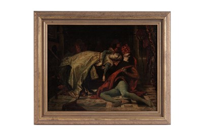 Lot 56 - George Sherwood Hunter - “Death of Francesca Da Rimini and of Paolo Malatesta” | oil