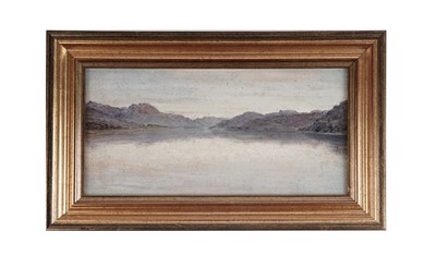 Lot 60 - George Sherwood Hunter - Scottish Loch | oil