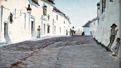 Lot 78 - George Sherwood Hunter - Carmina | oil