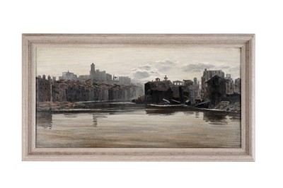 Lot 26 - George Sherwood Hunter - A view of Rome from The Tiber | oil