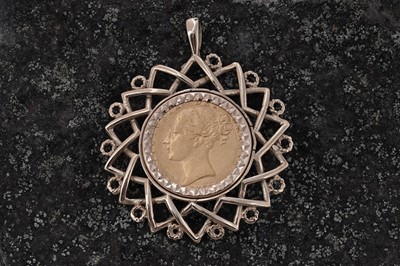 Lot 310 - A Queen Victoria gold sovereign | 1869