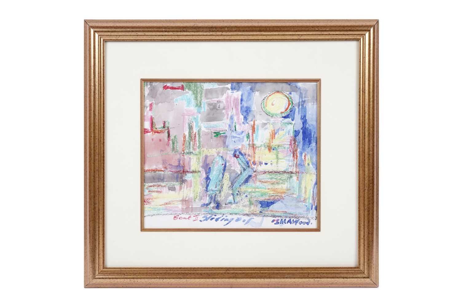 Lot 530 - James Lawrence Isherwood - Boat II | mixed media