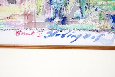 Lot 530 - James Lawrence Isherwood - Boat II | mixed media