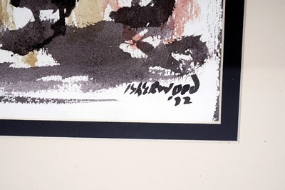 Lot 527 - James Lawrence Isherwood - Wigan People | mixed media