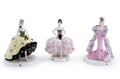 Lot 246 - Three boxed Coalport David Shilling limited edition figures